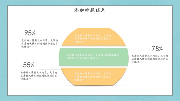 夏日清新甜筒通用PPT模板