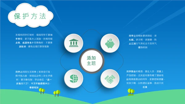 校园安全宣传中小学生安全教育通用PPT教学课件