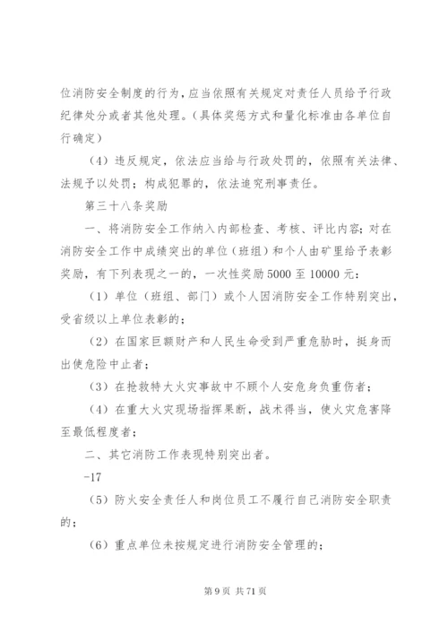 XX煤矿消防安全管理制度.docx