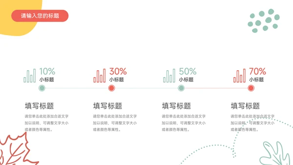 黄色卡通风儿童服装品牌介绍PPT模板