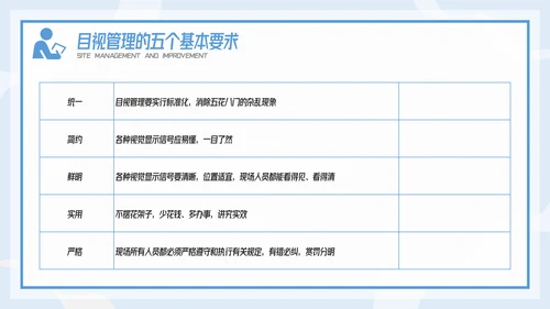 插画风精益生产现场管理和改善培训PPT模板