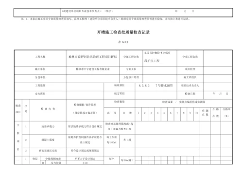 排水涵管单元工程质量验收评定表.docx