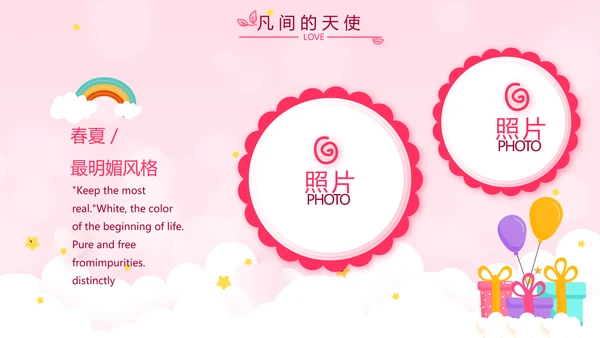 生日快乐生日派对纪念册动态PPT