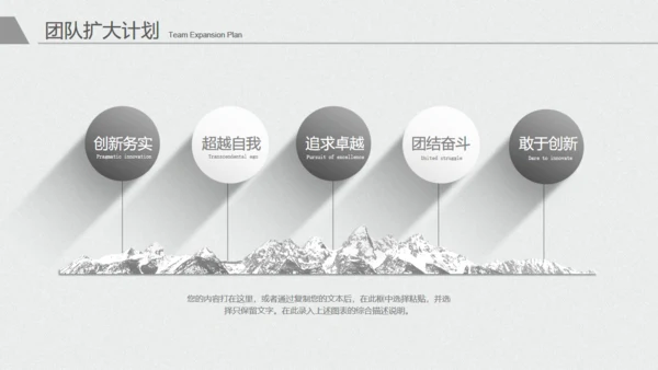 极简灰白年度工作总结报告通用PPT模板