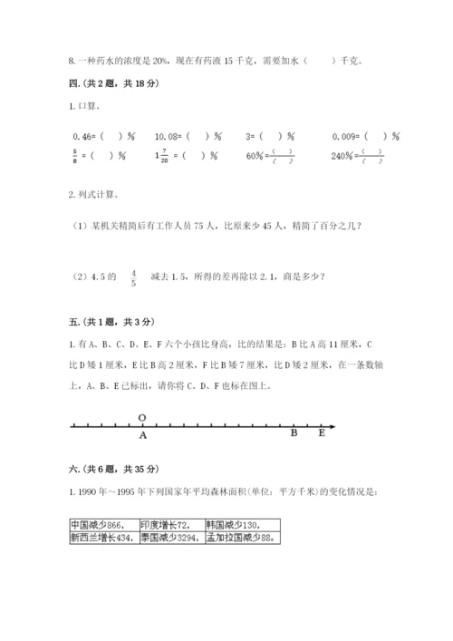 北师大版小升初数学模拟试卷含答案（培优）.docx