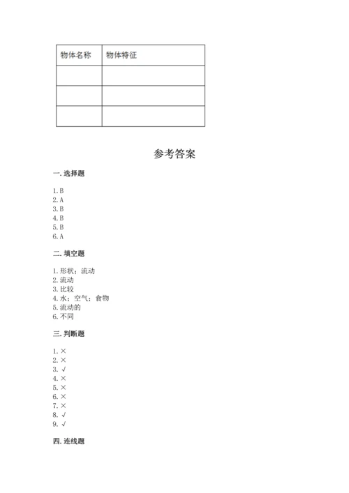 教科版一年级下册科学期末测试卷含完整答案（夺冠）.docx
