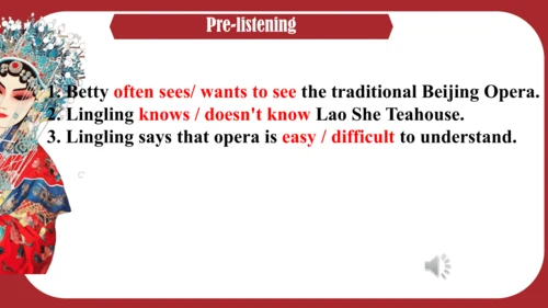 Module 5  Unit 1 I wanted to see the Beijing Opera