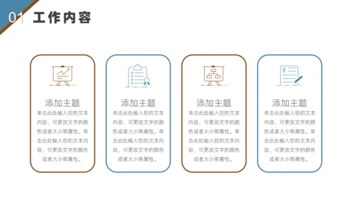 年终述职报告通用PPT模板