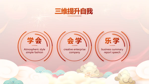 2022公司联欢晚会年终总结PPT动态模板