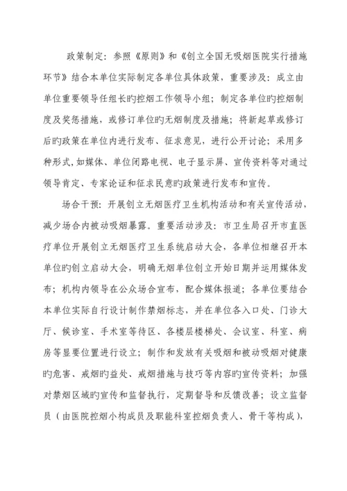 白山市烟草控制监测专项项目实施专题方案.docx