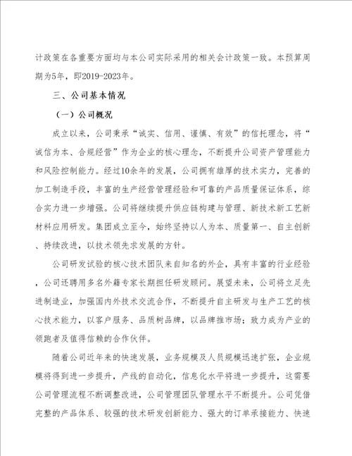 陕西薄膜项目预算报告