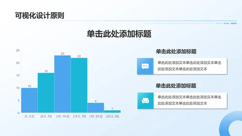 蓝色3D风数据分析报告PPT模板