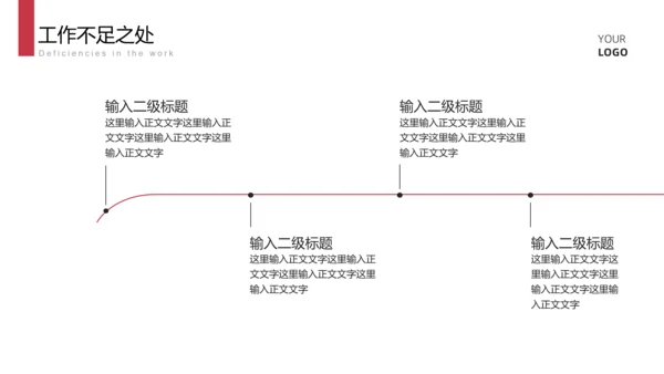 白色简约总结汇报PPT模板