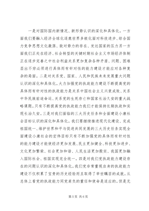 学习十六届四中全会精神思想汇报 (3).docx