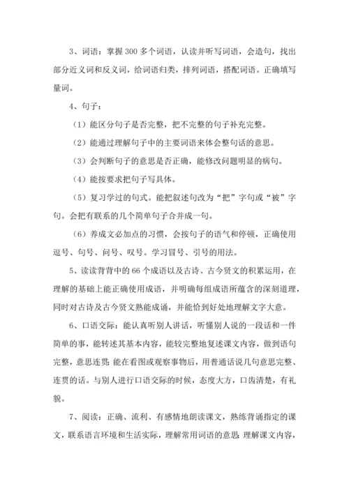 语文考试学习计划.docx