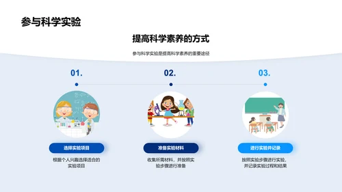 科学学习的重要性PPT模板