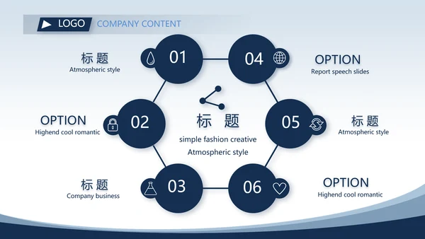 蓝色医疗眼科工作总结汇报动态PPT