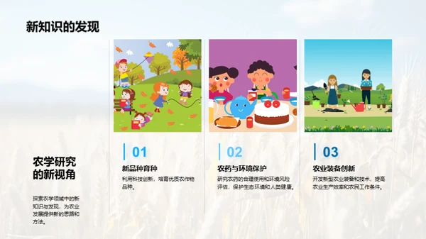农学研究探秘