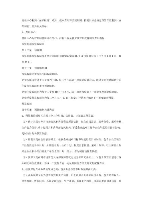 制造型企业专项预算管理核心制度.docx