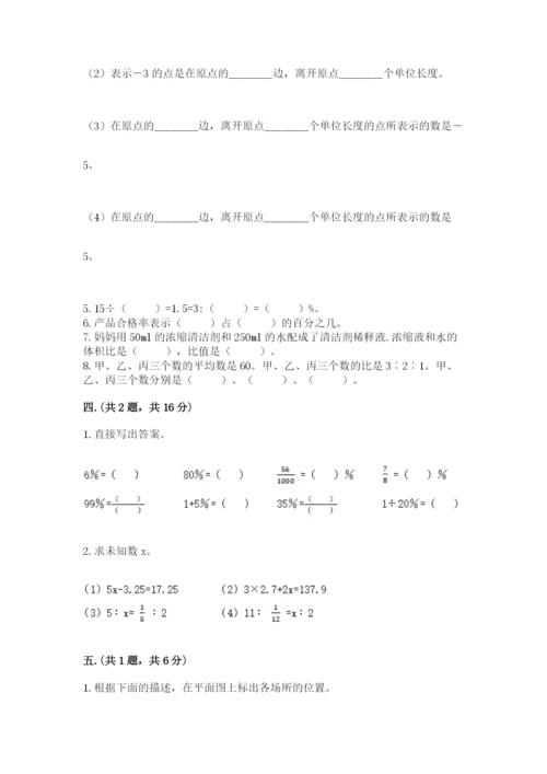 苏教版数学小升初模拟试卷及完整答案【历年真题】.docx