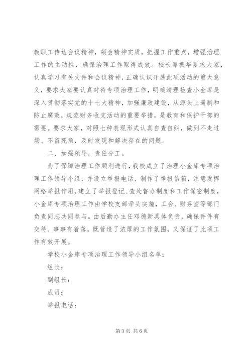 学校小金库自查报告范文.docx