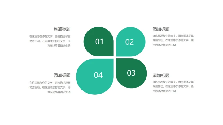 小清新绿色树木立夏节气介绍PPT模板