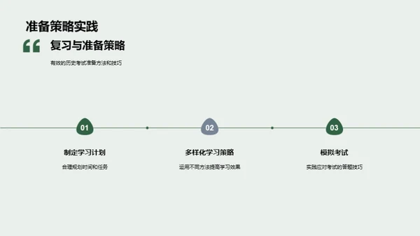 历史学考试攻略