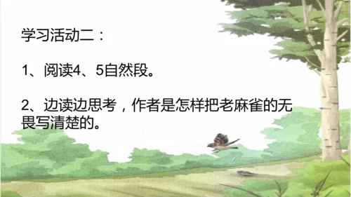 第16课《麻雀》课件