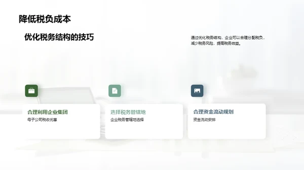 税务筹划和合规管理