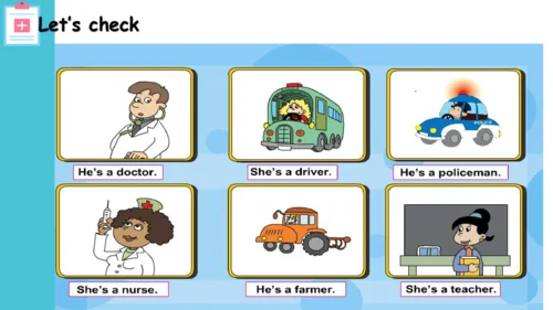Module 9 Unit 2 He's a doctor 课件(共31张PPT)