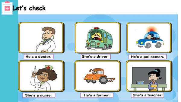 Module 9 Unit 2 He's a doctor 课件(共31张PPT)
