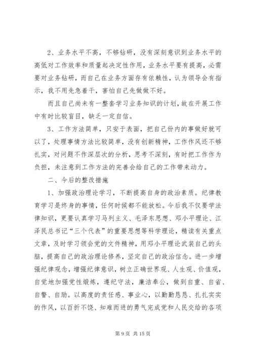 公司反腐倡廉个人材料剖析[样例5].docx