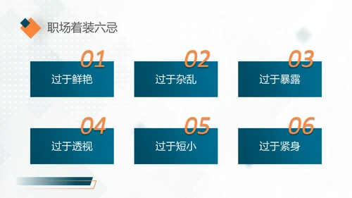 深青色简约商务着装礼仪新员工培训PPT模板礼仪培训