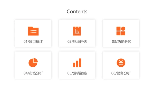 简约图文风橙色旅游项目融资商业计划PPT模板
