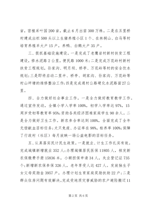 乡镇统筹城乡战略工作总结.docx