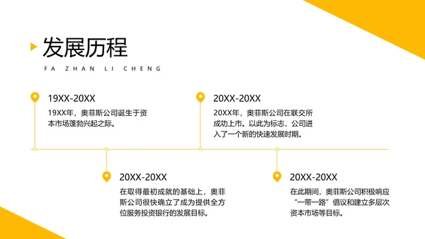 黄白色简约风企业简介宣传