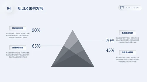 银白色质感圆环企业商业计划书通用PPT模板