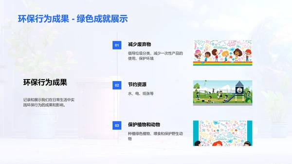 环保知识与实践PPT模板