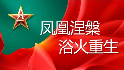八一部队军事工作总结汇报动态PPT