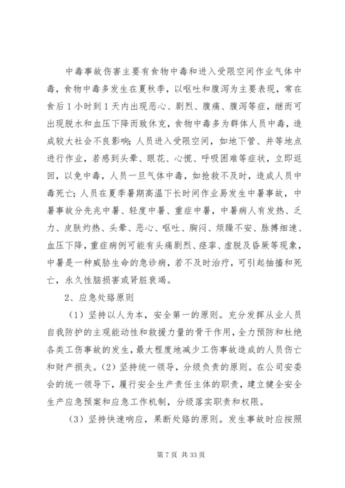 工伤事故应急处理预案.docx