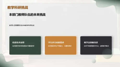 塑造卓越教师团队