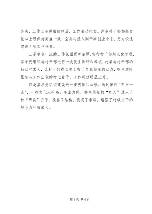 村党支部书记规范化管理工作汇报材料 (3).docx