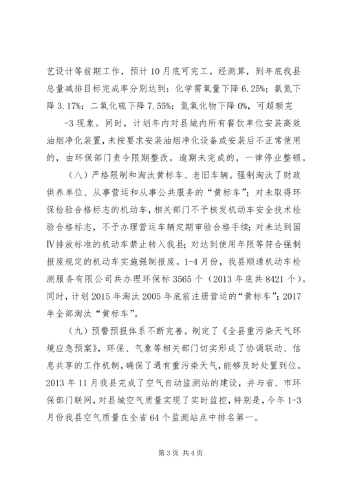 大气污染防治工作情况汇报 (2).docx