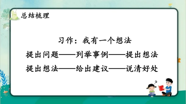 【同步课件】部编版语文三年级上册习作七：我有一个想法（2课时）  课件