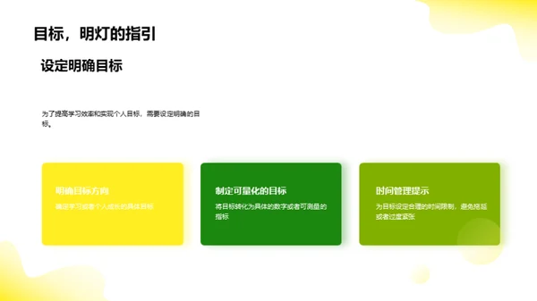 掌握自我管理，成就自我成长