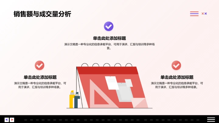 销售端数据分析与趋势预测PPT模板