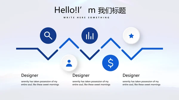 蓝色大气公安警察动态PPT