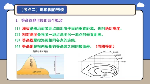 【学霸提优】 第二章  地图（复习课件35张）-人教版（2024）七年级地理上册
