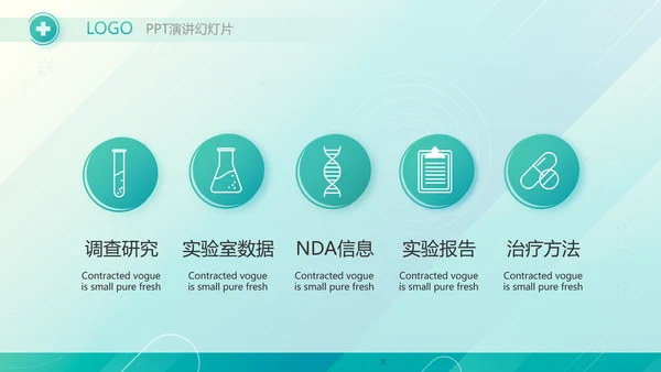 绿色智慧医院信息化建设年终工作总结PPT动态