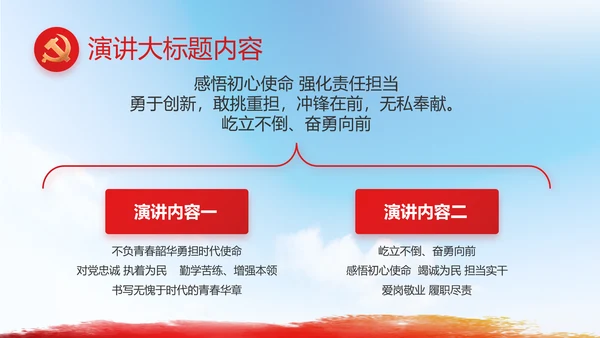 青春心向党建功新时代共青团PPT